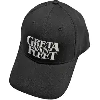 Ginza.se Greta Van Fleet: Unisex Baseball Cap/White Logo (Black)