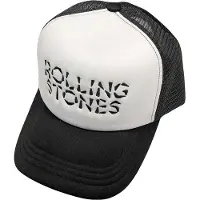 Ginza.se The Rolling Stones: Unisex Mesh Back Cap/Hackney Diamonds Logo (Black & White)