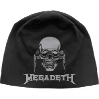Ginza.se Megadeth: Unisex Beanie Hat/Vic / Logo JD Print (Black)