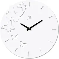 Justaminute väggklocka metall 14982B