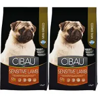 Farmina Cibau Sensitive Lamb Mini hundfoder för hundar med känslig matsmältning med lamm 2x2,5 kg