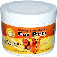 Dr. Mercola , Bark & Whiskers, Complete Probiotika, För Katter & Hundar, 3,17 oz (90 g)