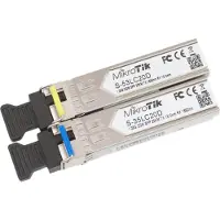Mikrotik S-3553LC20D - Kit - SFP-sändar/mottagarmodul (mini-GBIC) - LC enkelläge - upp till 20 km