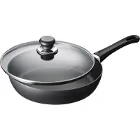 Scanpan 28 cm stekpanna med lock - Classic Induction