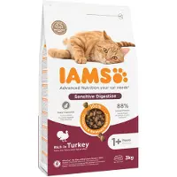 IAMS Advanced Nutrition Sensitive Digestion med kalkon - Ekonomipack: 2 x 3 kg