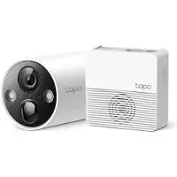 TP-LINK Tapo C420S1, CCTV övervakningskamera, Inomhus & utomhus, Trådlös, VGA, 25,4 / 3 mm (1 / 3), 3,18 mm