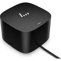 HP Thunderbolt Dock G4 - Dockningsstation - USB-C / Thunderbolt 4 - 2 x DP, Thunderbolt, USB-C, HDMI - 1GbE, 2.5GbE - 120 Watt - Smart Buy - med ko...