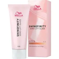 Wella Shinefinity Glaze Professionell hårtoning 60 ml 07/3 Burnt Honey