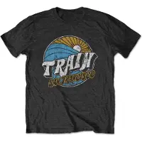 Ginza.se Train: Unisex T-Shirt/Wave (Black) (Large)