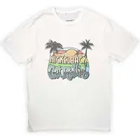 Ginza.se Nickelback: Unisex T-Shirt/Get Rollin' Sunset (White) (X-Large)