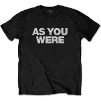 Ginza.se Liam Gallagher: Unisex T-Shirt/As You Were (Black) (XXX-Large)