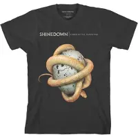 Ginza.se Shinedown: Unisex T-Shirt/Clean Threat (Black) (X-Large)