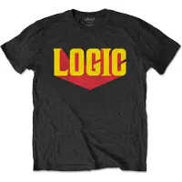 Ginza.se Logic: Unisex T-Shirt/Logo (Black) (Small)