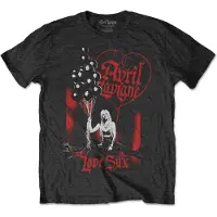 Ginza.se Avril Lavigne: Unisex T-Shirt/Love Sux Balloons (Black) (Medium)