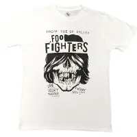 Ginza.se Foo Fighters: Unisex T-Shirt/Roxy Flyer (White) (XX-Large)