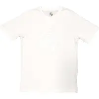 Ginza.se Foo Fighters: Unisex T-Shirt/FF Logo (White) (Hi-Build White-On-White) (Small)