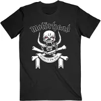Ginza.se Motörhead: Unisex T-Shirt/March or Die Lyrics (Black) (Back Print) (Large)