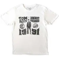 Ginza.se Tom Petty & The Heartbreakers: Unisex T-Shirt/Great Wide Open Tour (White) (Medium)