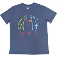 Ginza.se John Lennon: Unisex T-Shirt/Self Portrait Full Colour (Denim Blue) (X-Large)