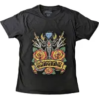 Ginza.se Scorpions: Unisex T-Shirt/Traditional Tattoo (Black) (Large)