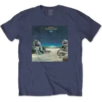 Ginza.se Yes: Unisex T-Shirt/Topographic Oceans (Navy Blue) (XX-Large)