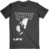 Ginza.se Thin Lizzy: Unisex T-Shirt/Life (Black) (X-Large)