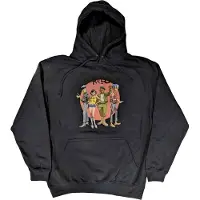 Ginza.se Gorillaz: Unisex Pullover Hoodie/Group Circle Rise (Navy Blue) (Medium)