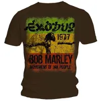 Ginza.se Bob Marley: Unisex T-Shirt/Movement (Black) (Small)