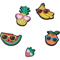 Crocs Cute Fruit With Sunnies 5 Jibbitz Pack - - Multi - Synthetic