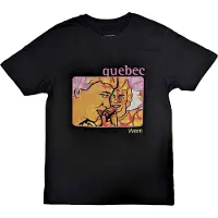 Ginza.se Ween: Unisex T-Shirt/Quebec (Black) (Medium)