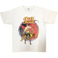 Ginza.se Ozzy Osbourne: Unisex T-Shirt/The Ultimate Sin Tour '86 (Natural) (Back Print) (Large)