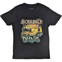 Ginza.se Nickelback: Unisex T-Shirt/Get Rollin' (Black) (Small)