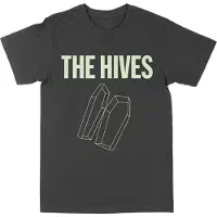 Ginza.se The Hives: Unisex T-Shirt/Glow-in-the-Dark Coffin (Black) (Medium)