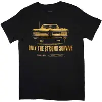 Ginza.se Bruce Springsteen: Unisex T-Shirt/Tour '23 Only The Strong (Black) (Back Print & Ex-Tour) (Small)