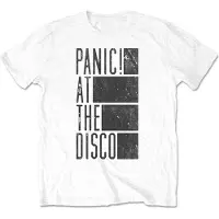 Ginza.se Panic! At The Disco: Unisex T-Shirt/Bars (White) (X-Large)