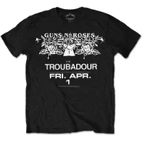 Ginza.se Guns N Roses: Guns N' Roses Unisex T-Shirt/Troubadour Flyer (Black) (XX-Large)