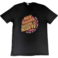 Ginza.se Nick Mason's Saucerful of Secrets: Unisex T-Shirt/Echoes European Tour 2022 (Black) (Back Print & Ex-Tour) (X-Large)