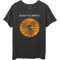 Ginza.se Alice In Chains: Unisex T-Shirt/Circle Sun Vintage (Black) (Medium)