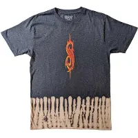 Ginza.se Slipknot: Unisex T-Shirt/The End, So Far Tribal S Bleach (Black) (Back Print & Wash Collection) (Large)