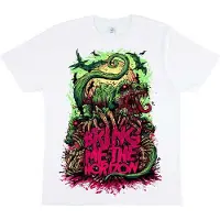 Ginza.se Bring Me The Horizon: Unisex T-Shirt/Dinosaur (White) (Small)