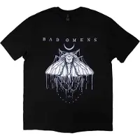 Ginza.se Bad Omens: Unisex T-Shirt/Moth (Black) (Small)
