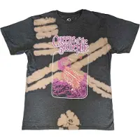 Ginza.se Queens Of The Stone Age: Unisex T-Shirt/Planet Frame (Black) (Wash Collection) (Medium)