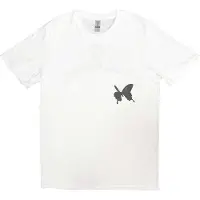 Ginza.se Post Malone: Unisex T-Shirt/Curved Logo 2023 Tour (White) (Back Print & Ex-Tour) (Large)