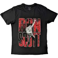 Ginza.se Bon Scott: Unisex T-Shirt/Big Type (Black) (XX-Large)
