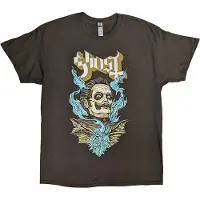 Ginza.se Ghost: Unisex T-Shirt/Heart Hypnosis (Brown) (Small)