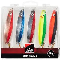 DAM Fishing DAM Slim Pack with Box 5pcs 26g