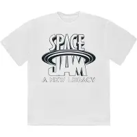 Ginza.se Space Jam: Unisex T-Shirt/B&W Logo (White) (Medium)