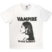 Ginza.se Olivia Rodrigo: Unisex T-Shirt/Vampire (White) (XX-Large)