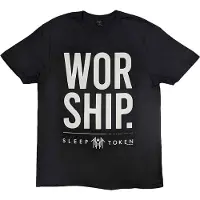 Ginza.se Sleep Token: Unisex T-Shirt/Worship (Black) (Back Print) (Large)