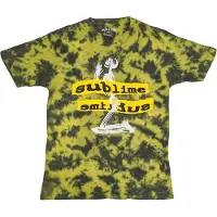 Ginza.se Sublime: Unisex T-Shirt/Praying Skeleton (Yellow) (Wash Collection) (Small)